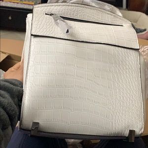 NWT Crocodile Backpack(Bone)
